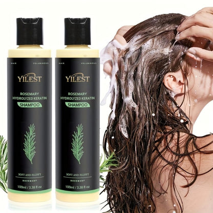 Rosemary Shampoo for Hair Growth & Volume – Enriched with Rosemary Extract, Amino Acids & Plant Squalane | Strengthening