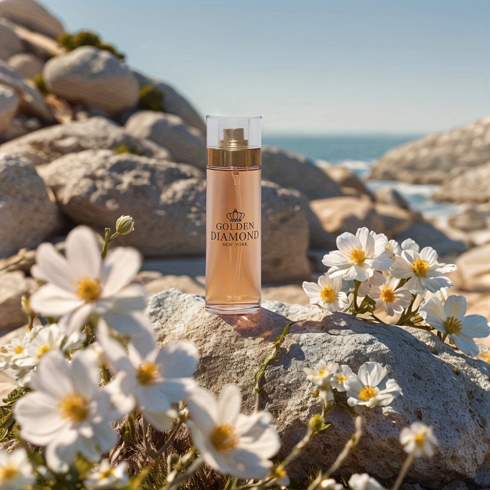 Women's Perfume Eau de Parfum Spray - Natural Fragrance for Women, Gorgeous Diamond Floral Scent for Daily Wear
