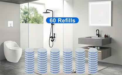 Disposable Toilet Wand Refills 120 or 58 Count Compatible with Clorox ToiletWand Upgraded for Entryways, Bedrooms and Living Spaces