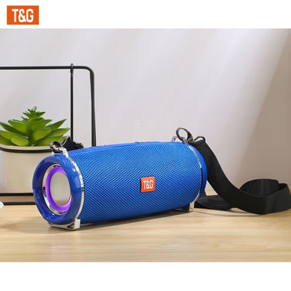 Bluetooth Speaker T&G TG192 with 2400mAh Battery, IPX4 Rating, RGB Breathing Light and Five Color Options