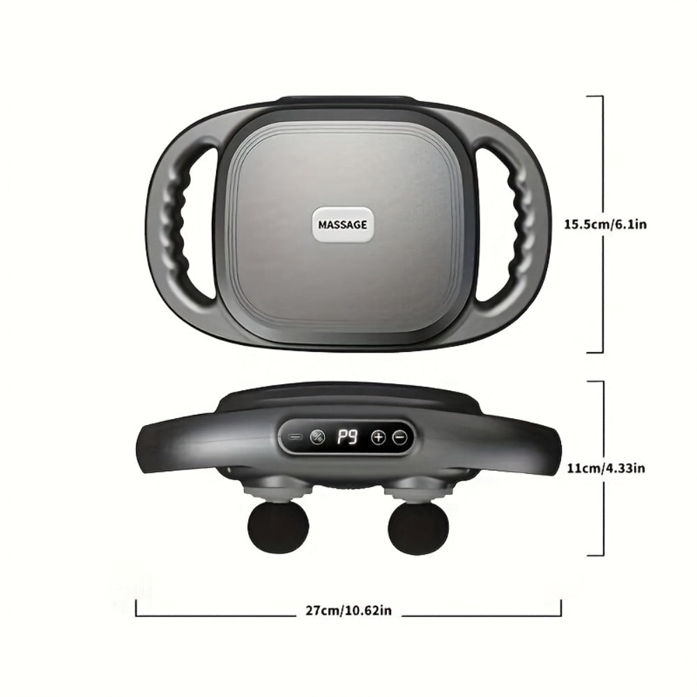 Handheld Massage Gun with Multiple Heads for Home or Salon Spa Use, with the Listed Configuration