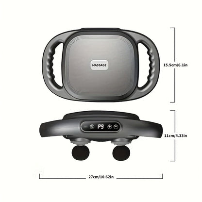Handheld Massage Gun with Multiple Heads for Home or Salon Spa Use, with the Listed Configuration