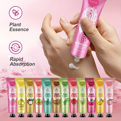 Shea Butter Hand Cream and Lip Balm Gift Set – Deep Moisturizing Skincare Bundle for Dry Cracked Skin, Vitamin E Natural Body Care Kit