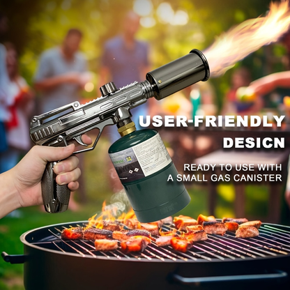 Blow Torch 700, 000 BTU Propane Kitchen Cooking Torch with Safety Lock, Culinary Food Torch for Steak