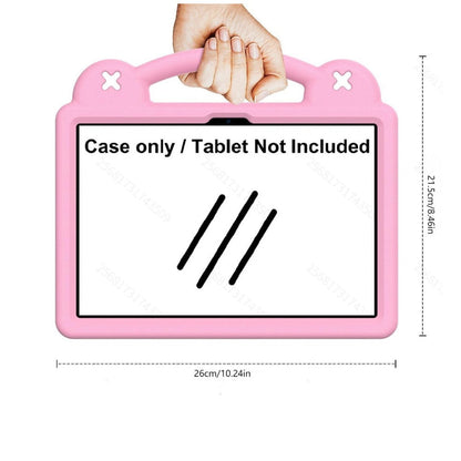 T-Mobile Revvl Tab 2 10.1-Inch Cartoon Tablet Case with Carry Handle, Folding Stand and Six Colors