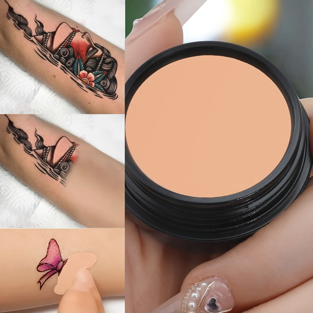 Concealer Cream Set 2pcs Full Coverage – Waterproof Matte Finish, Plant-Based Squalane, Buildable Coverage for Dark Spots