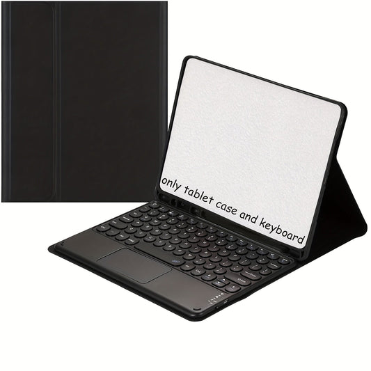 Detachable Touchpad Keyboard Folio for Samsung Galaxy Tab S9 FE/S9/S8/S7 or A9+ in Four Color Mappings