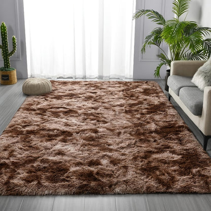 Non-Slip Area Rug Fluffy Soft Carpet – Modern Home Decor Floor Mat for Living Room, Bedroom, Kitchen & Bathroom | Easy Clean Cute Plush Rug