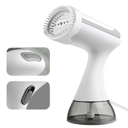 1100W Handheld Garment Steamer with 300ml Tank, Cleaning Brush and Four Color or Model Labels