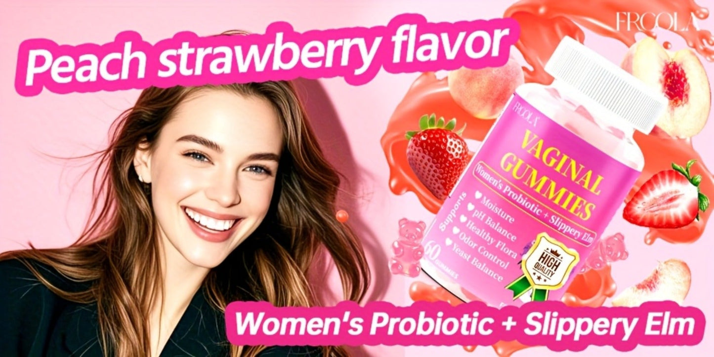 Feminine Private Care Gummies with Kacip Fatimah Fenugreek Maca Root Slippery Elm Manjakani Probiotic Blend