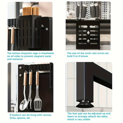 Dish Drying Rack Multi-Tier Kitchen Countertop Drain Rack with Dustproof Cover for Home Cooking, Dining and Outdoor Meals