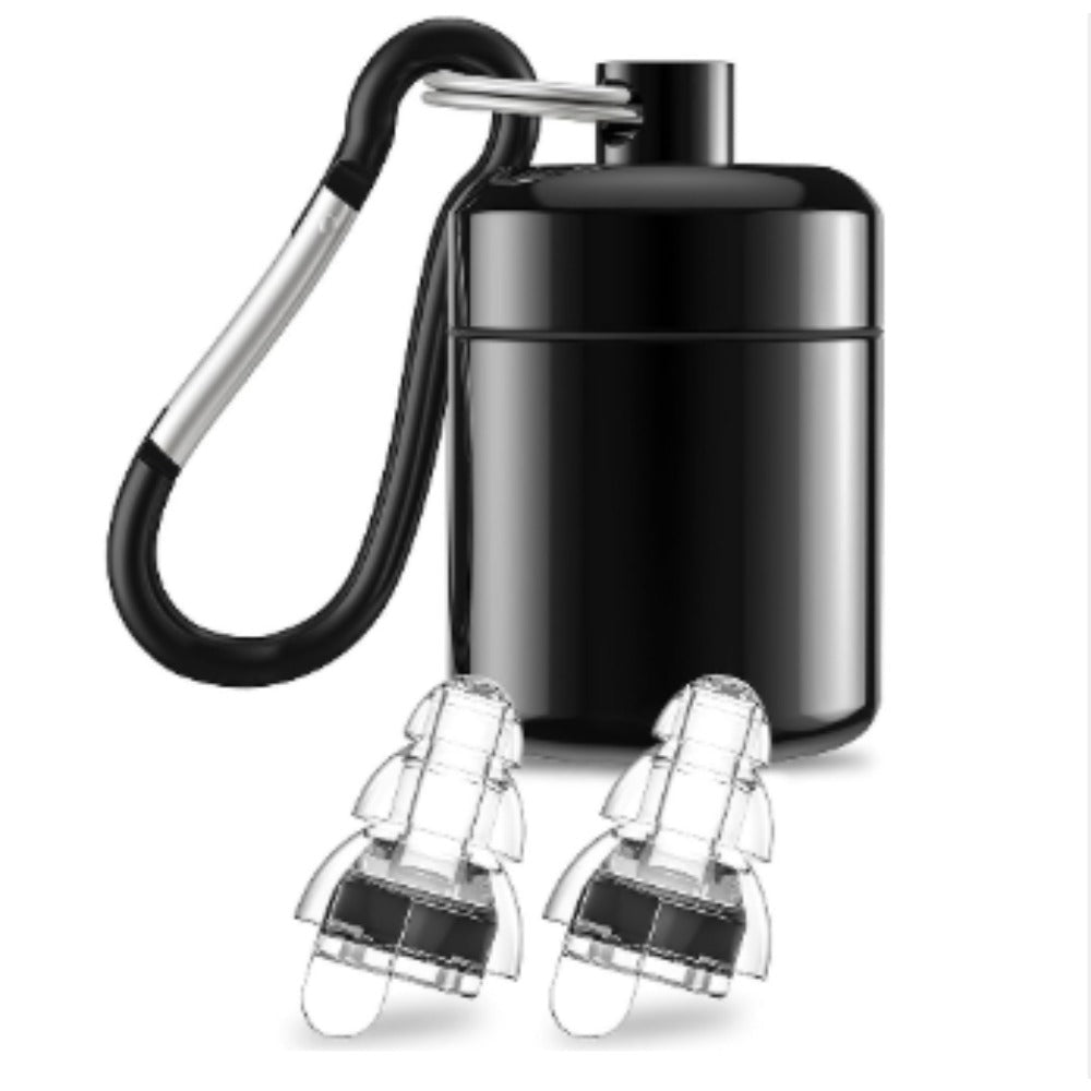 High Fidelity Earplugs for Concerts Musicians 24dB Noise Reduction, Advanced Filter Technology Ear Protection for Music Festivals