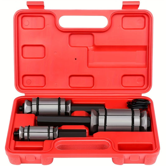Pipe Expander Spreader Tool Set 3-Piece with 12 O-Rings – 1-1/8" to 3-1/2" Exhaust Muffler Silencer Repair Drop Forged Heat-Treated Steel
