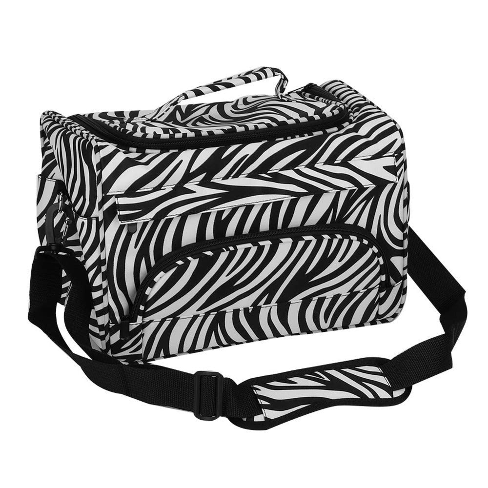Hairdresser Tool Bag Multi-Functional Salon Styling Organizer with Adjustable Strap Large Capacity Hair Makeup Artist Case for Professionals