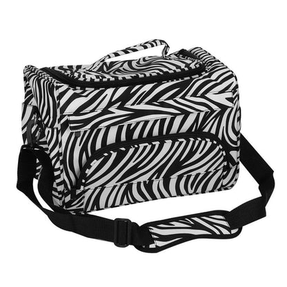 Hairdresser Tool Bag Multi-Functional Salon Styling Organizer with Adjustable Strap Large Capacity Hair Makeup Artist Case for Professionals