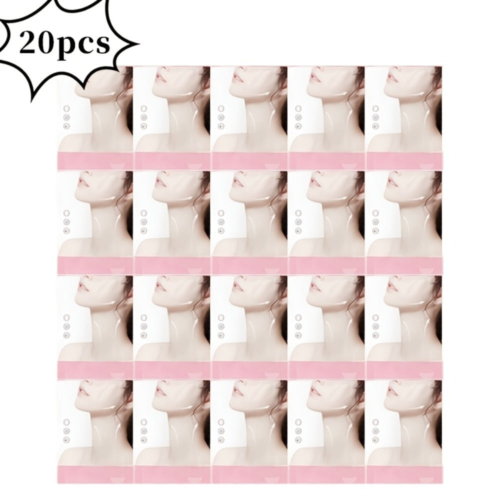 Niacinamide Collagen Neck Mask 20/30pcs - Deep Neck Care Beauty Mask for Women All Skin Types, Daily Neck Treatment Lifting Gift Set
