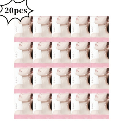 Niacinamide Collagen Neck Mask 20/30pcs - Deep Neck Care Beauty Mask for Women All Skin Types, Daily Neck Treatment Lifting Gift Set
