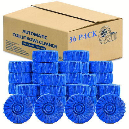 Pink or Blue Mesh-Wrapped Toilet Bowl Cleaner Tablets in 20-, 36- or 60-Piece Checkout Pack Options