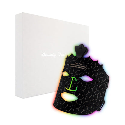 Red Light Therapy Face Mask 7 Color LED, FDA Cleared Silicone Mask for, Wrinkles, Acne & Skin Whitening