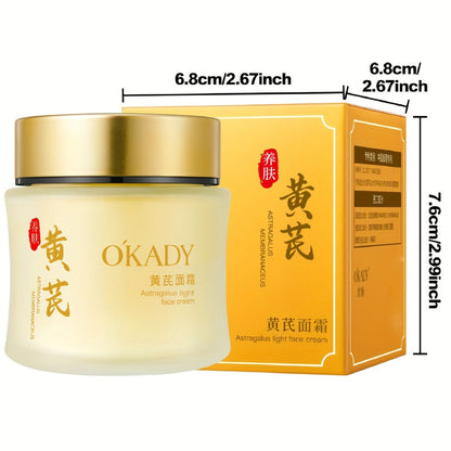 Face Cream Astragalus Root Extract Two-Pack with 100g Per Jar for Morning and Evening Moisturizing