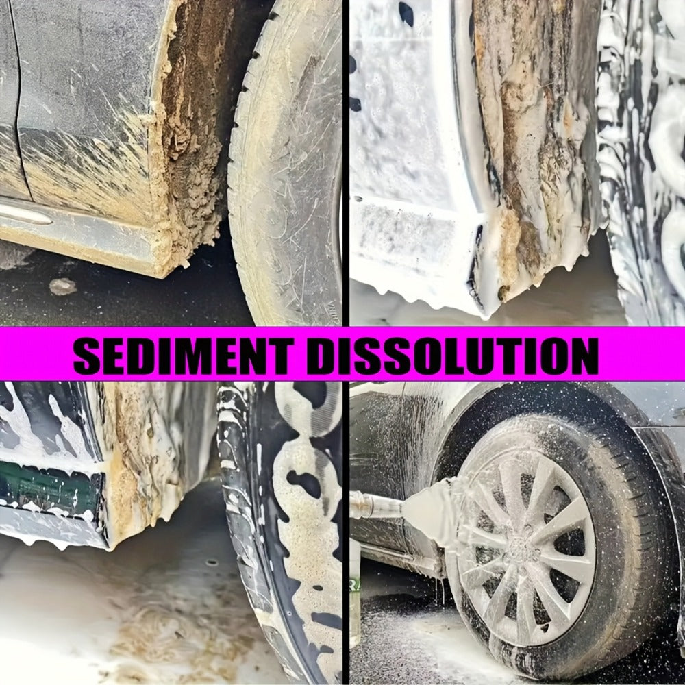 Pink Snow Foam Car Wash Soap Concentrated 1L – High-Foam Pre-Wash Shampoo, pH12 Strong Formula, Touchless Pressure Washer Foam Gun
