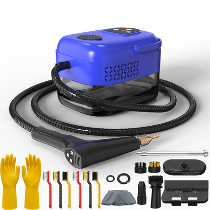 Handheld Steam Cleaner High Pressure High Temperature LCD Multi-Speed for Kitchen Grease Sofa Tile Grout Carpet Home Cleaning