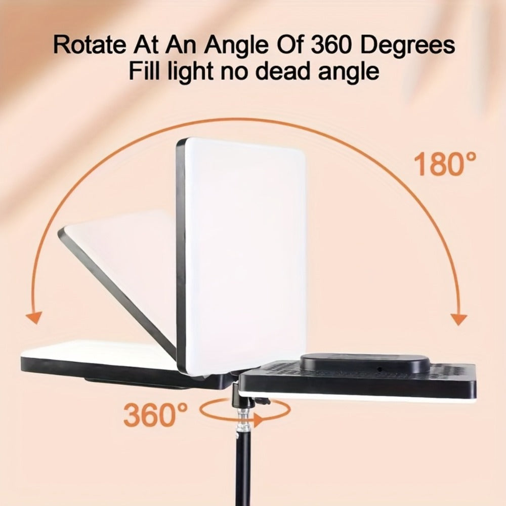 LED Ring Light 10 Inch with Stand Dimmable Fill Light for Vlogging Photography Makeup Selfie Live for an Everyday Personal Care Routine