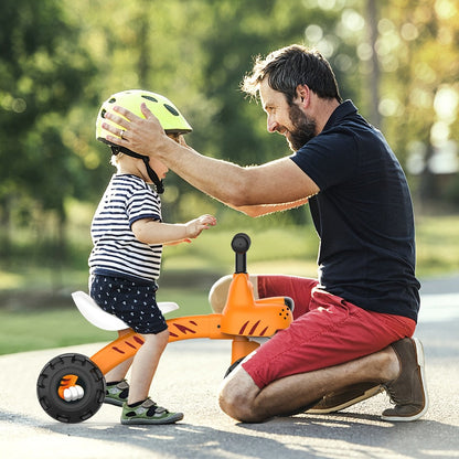 Baby Balance Bike 4 Wheels with Adjustable Seat Toddler Walker Ride On Toy with the Listed Color, Size or Set Options for Everyday Use