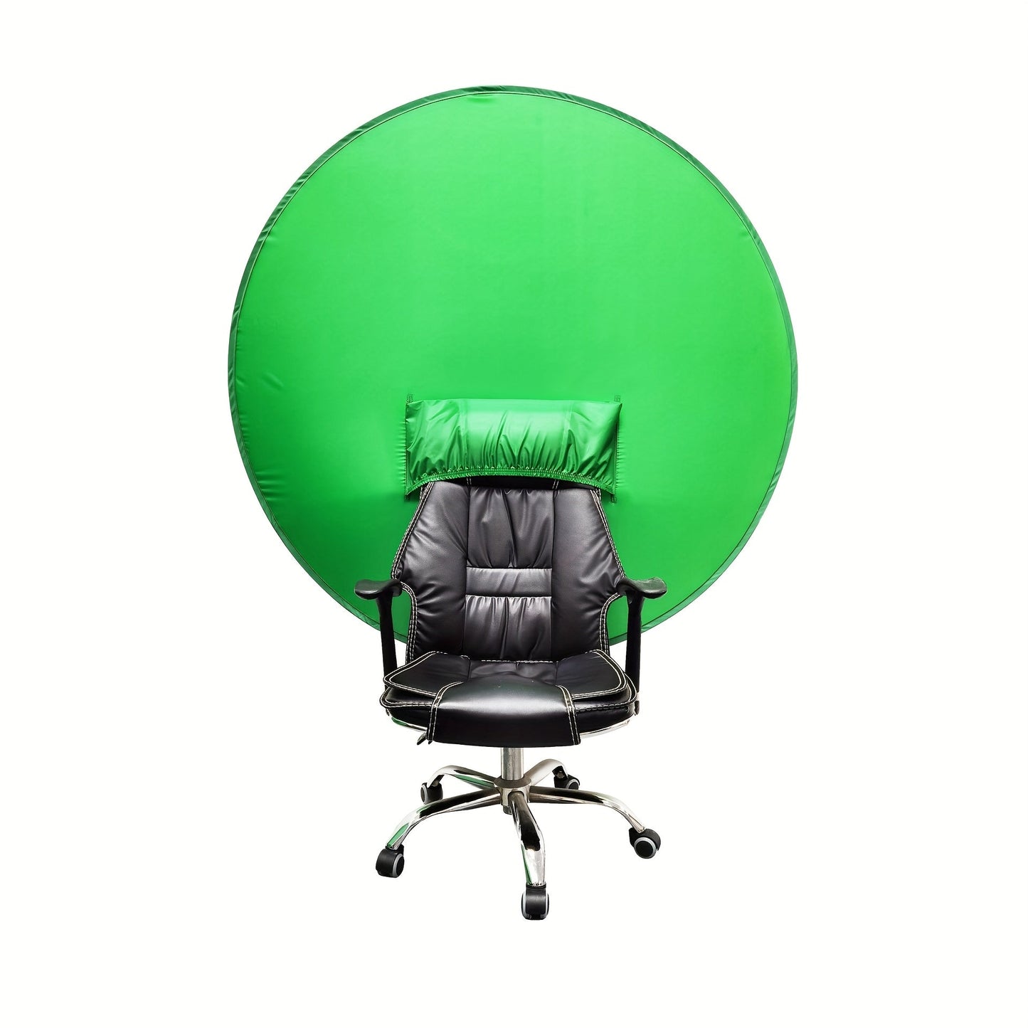 Folding Green Screen Background Frame Studio Kit | Portable Collapsible Backdrop for Live Streaming, Photography, Gaming, Video Calls