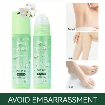 Long Lasting Scented Body Deodorant for Women and Men Non-Greasy Formula – White Peach Champagne Jasmine Blue Rose Scents Fresh Gentle