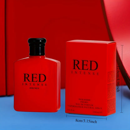 Men's Cologne Eau de Toilette 3.4 fl oz Woody Spicy Cranberry Italian Lemon Grapefruit for Bath Time, Home Spa and Personal Care