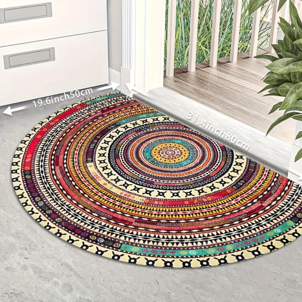Outdoor Door Mat Welcome Mat for Front Door Entrance Patio Porch, Durable Low-Profile Rug, Multiple Colors & Sizes