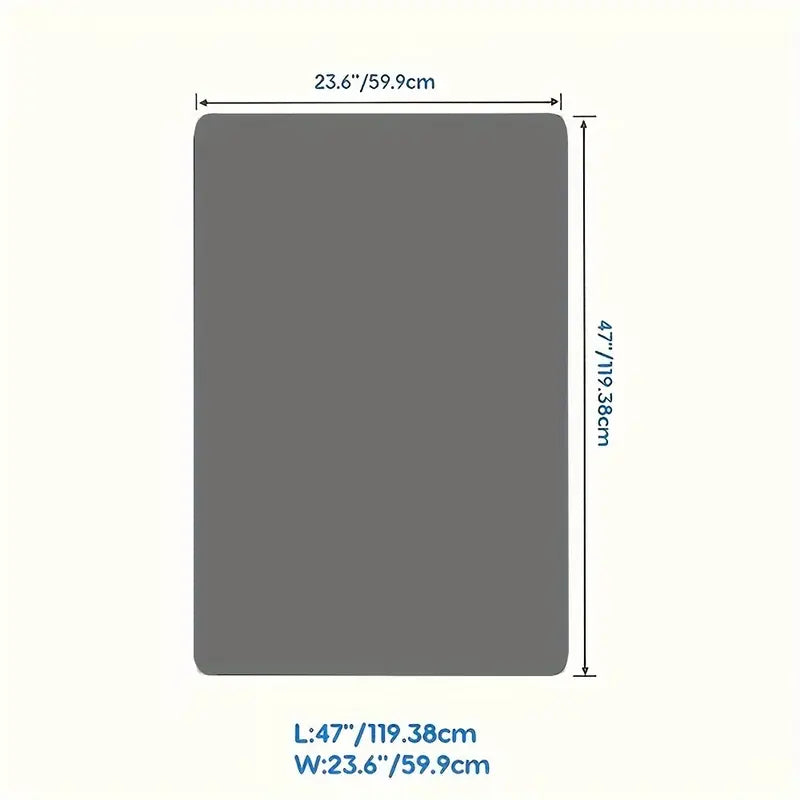 Kitchen Counter Mat Heat Resistant Countertop Protector Pad Extra Large Cuttable Mat for Home Cooking, Dining and Outdoor Meals