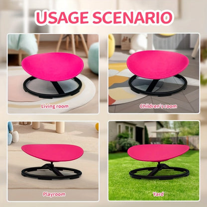 Kids Sit & Spin Sensory Chair, Sturdy Motor Skills Trainer for Sensory Play, Indoor & Outdoor Use
