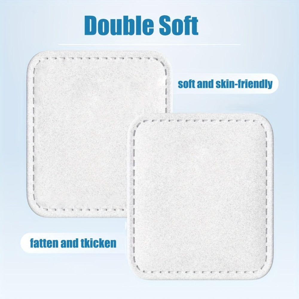 Disposable Square Cleansing Pads 200pcs (2 Boxes x 100) Extra Thick Soft Wet & Dry Facial Pads for Daily Skincare Makeup Removal