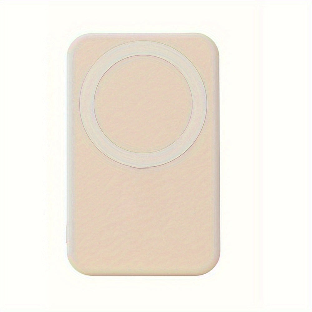 30000mAh-Labeled Magnetic Wireless Power Bank with Built-In USB-A and USB-C Cables in Four Colors