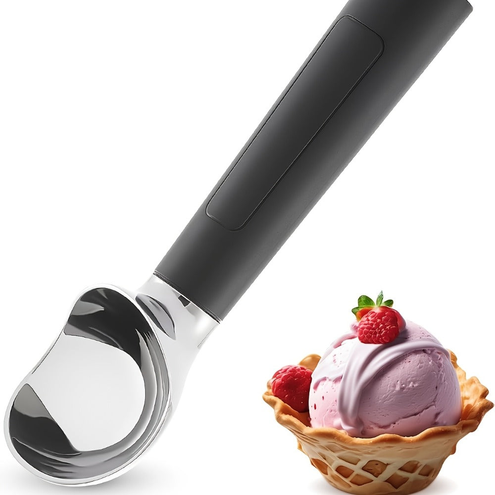 Heated Electric Ice Cream Scoop, USB-C Rechargeable with 3 Temperature Levels up to 158°F, Touch-Activated
