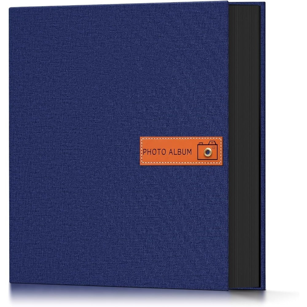 Photo Album 4x6 200 & 1000 Pockets with Label – Linen Hardcover Memory Book for Wedding, Baby, Travel, Anniversary