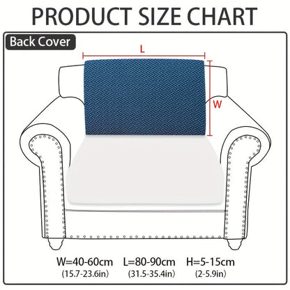 Sofa Cover Sectional Panel Options for Single to 4 Seats, Chaise, Armrest Pair or Backrest in Five Colors