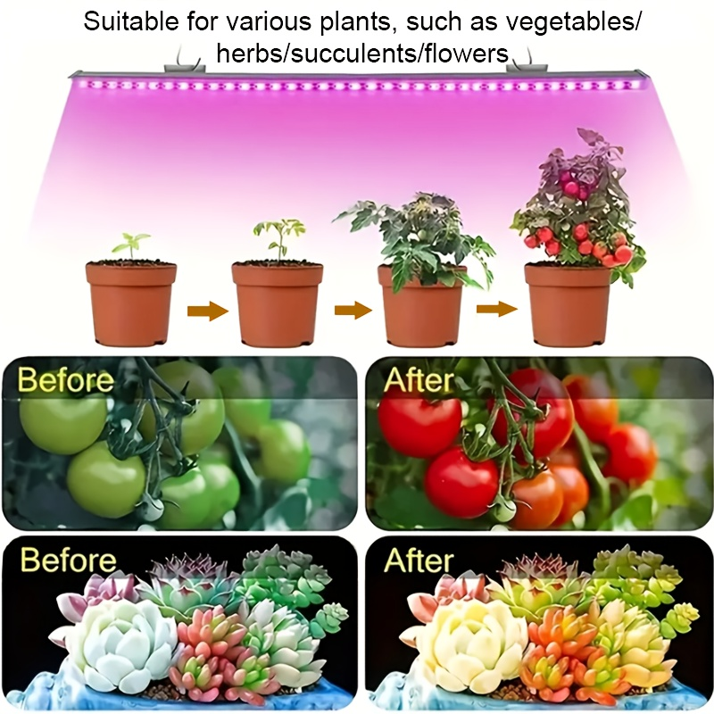 LED Grow Light Strip 16.4 FT Full Spectrum – USB 5V Cuttable Plant Light for Under Cabinet, Indoor Plants, Bonsai, Succulents & Hydroponics