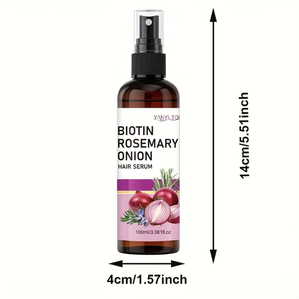 Biotin Rosemary Hair Growth Spray with Onion Extract for Bath Time, Home Spa and Personal Care