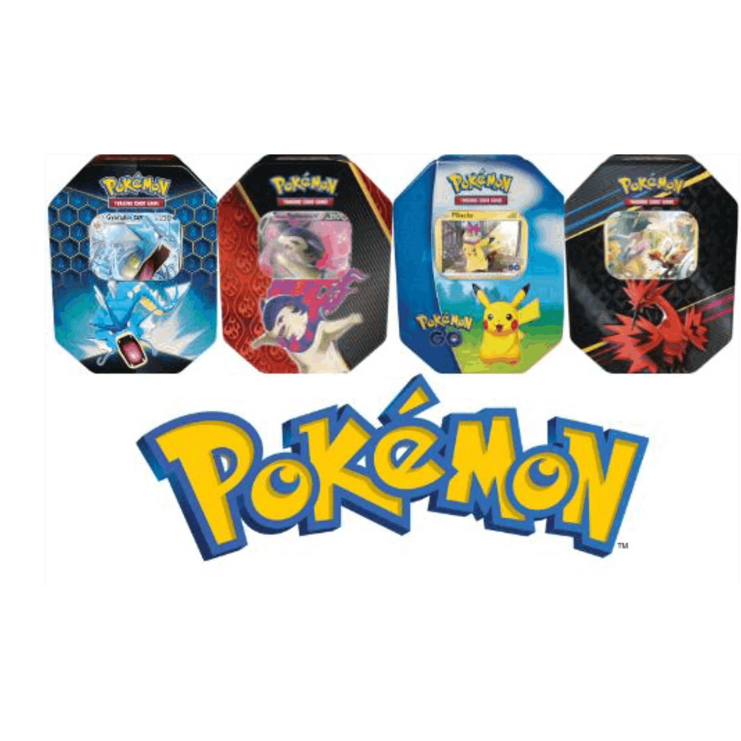 Trading Card Game 200-Card Assortment from Multiple Sets with Random-Design Collector Tin with Item-Specific Card Count, Pack and Storage