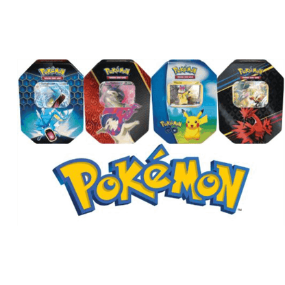 Trading Card Game 200-Card Assortment from Multiple Sets with Random-Design Collector Tin with Item-Specific Card Count, Pack and Storage