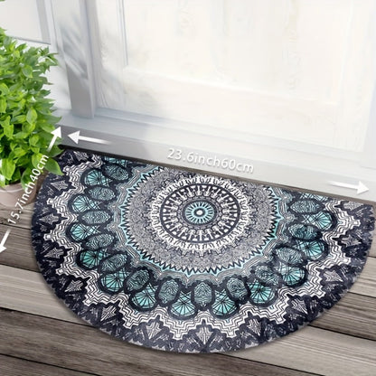 Outdoor Door Mat Welcome Mat for Front Door Entrance Patio Porch, Durable Low-Profile Rug, Multiple Colors & Sizes