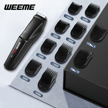 Beard Trimmer for Men - Professional Hair Clipper Electric Razor Zero Gapped T-Blade Edger for Entryways, Bedrooms and Living Spaces