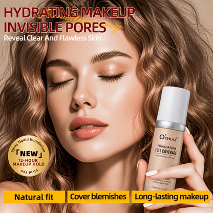 Air Cushion Foundation 2.0 Full Coverage Matte Finish Moisturizing Lightweight Buildable Liquid Foundation