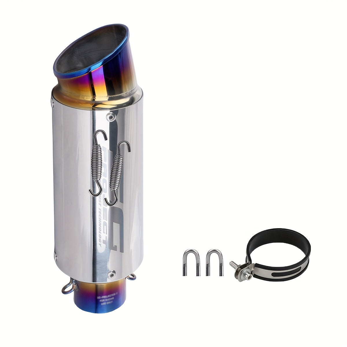 Motorcycle Exhaust Pipe 51mm & 60mm – Stainless Steel Slip-On for NMAX 125/155, Suzuki GSX650F, GSX1250 & GSX650R | Performance Exhaust