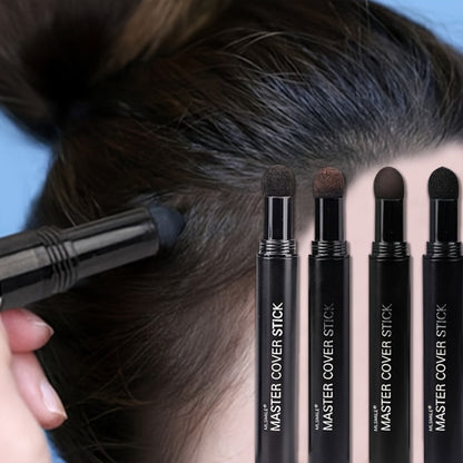 Hairline Powder Stick Set 4pcs, Hair Shadow for Thinning Hair & Receding Hairline, Bald Spot Concealer