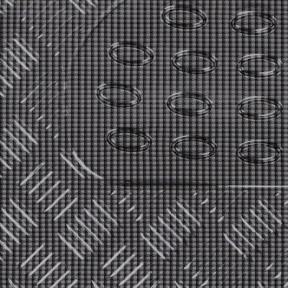 Molded Car Floor Mats, Four-Piece Front and Rear Set in Seven Solid and Carbon-Look Color Options