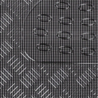 Molded Car Floor Mats, Four-Piece Front and Rear Set in Seven Solid and Carbon-Look Color Options